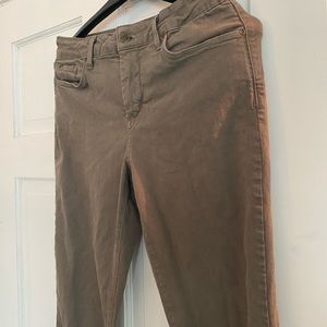 NYDJ Greige Staight Jeans